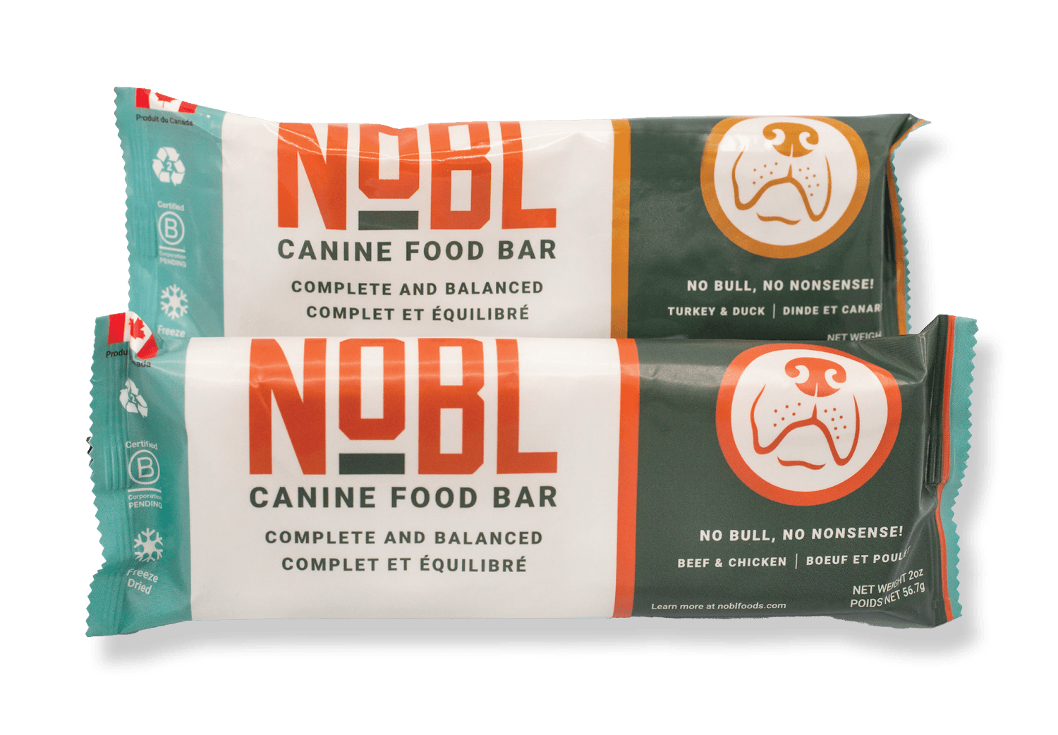 Guardian Pet Foods Issued US Patent for NOBL® Freeze-Dried Canine Food Bars - NOBL Foods