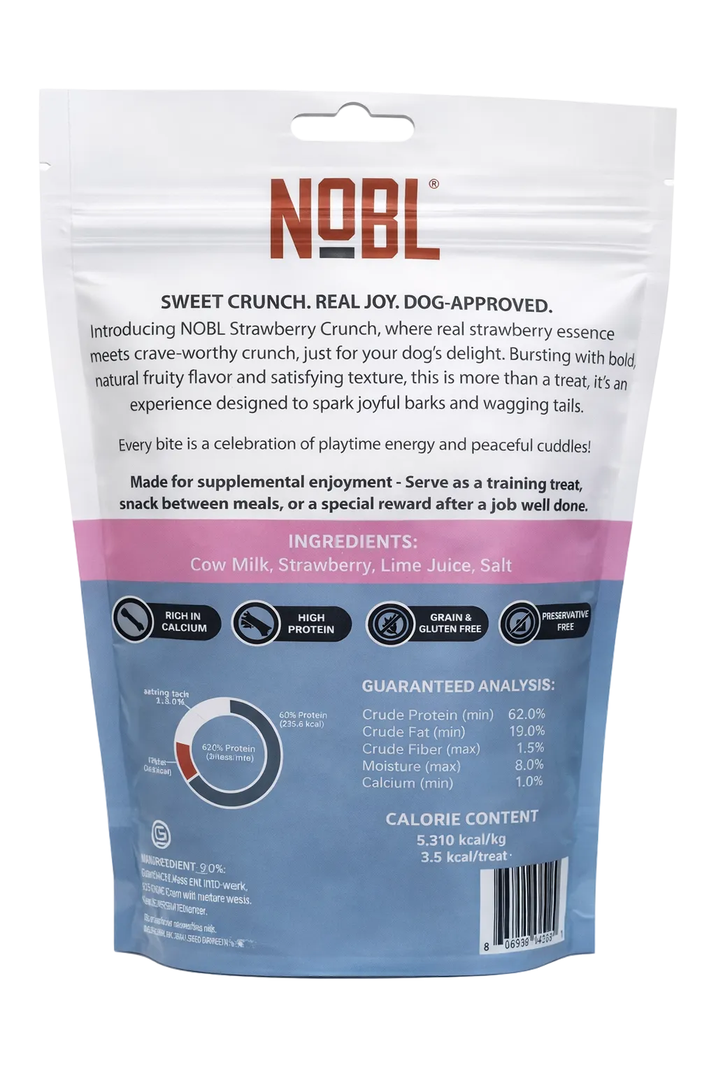 NOBL Cheese Crunch Strawberry