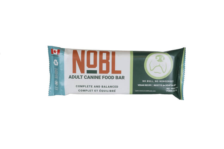 Adult Canine Food Bars: Vegan Recipe - CASE - NOBL Foods
