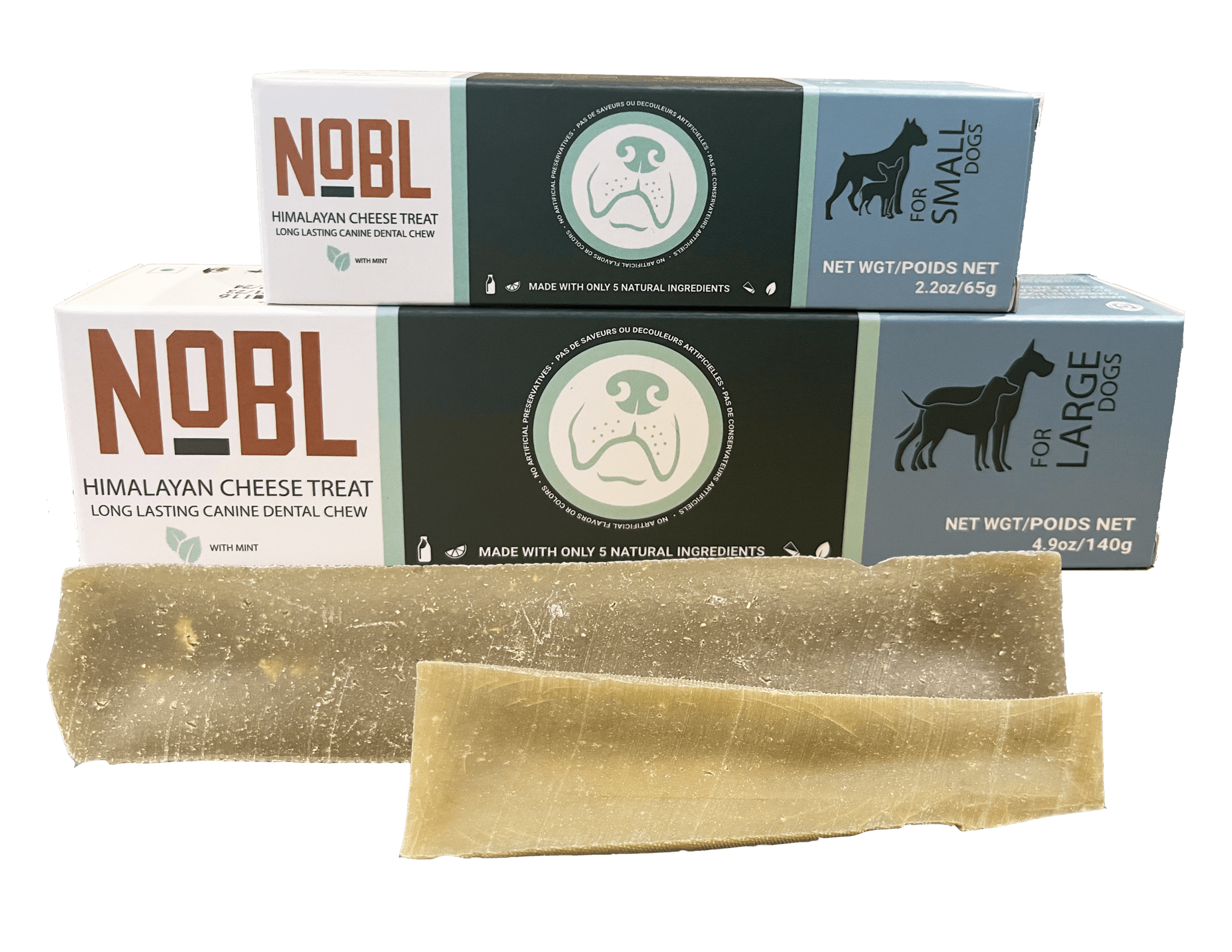 NOBL Himalayan Cheese Treat with Mint - Small/Medium Dogs - NOBL Foods