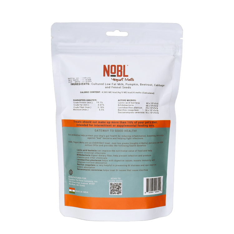 NOBL Probiotic Yogurt Melts - NOBL Foods