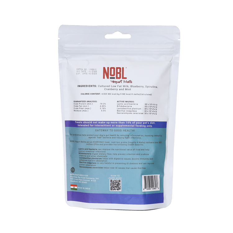 NOBL Probiotic Yogurt Melts - NOBL Foods