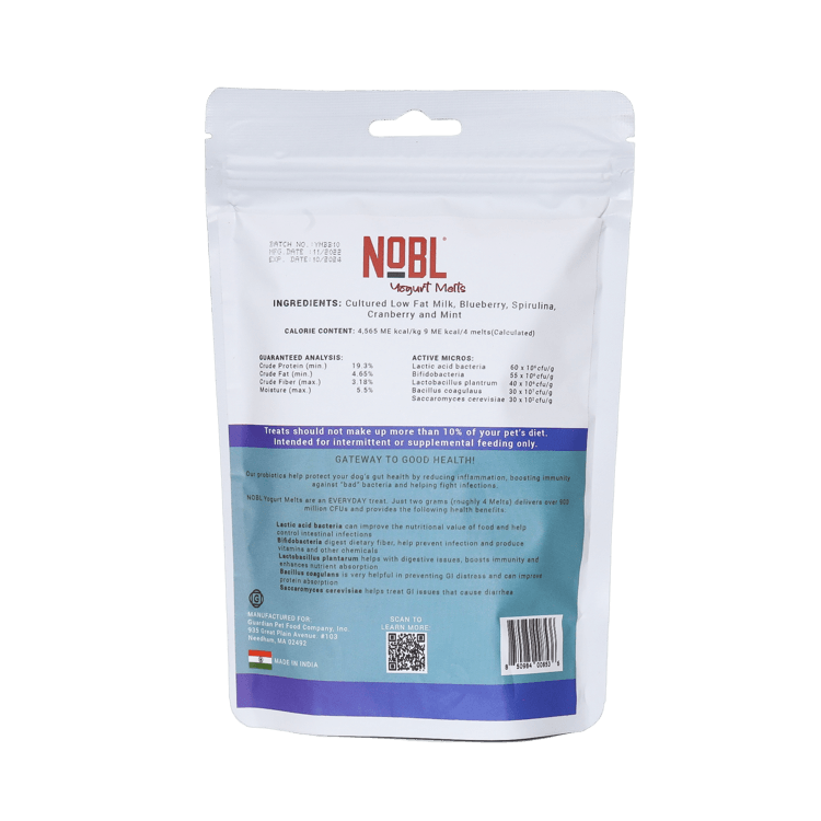 NOBL Probiotic Yogurt Melts - Individual Bag – NOBL Foods