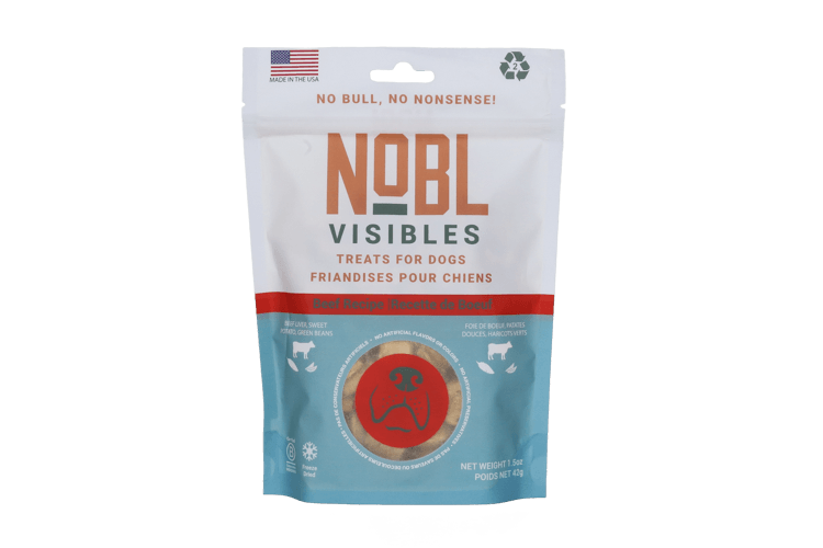 NOBL VISIBLES Treats for Canines - 4 Bag Sampler Pack - NOBL Foods