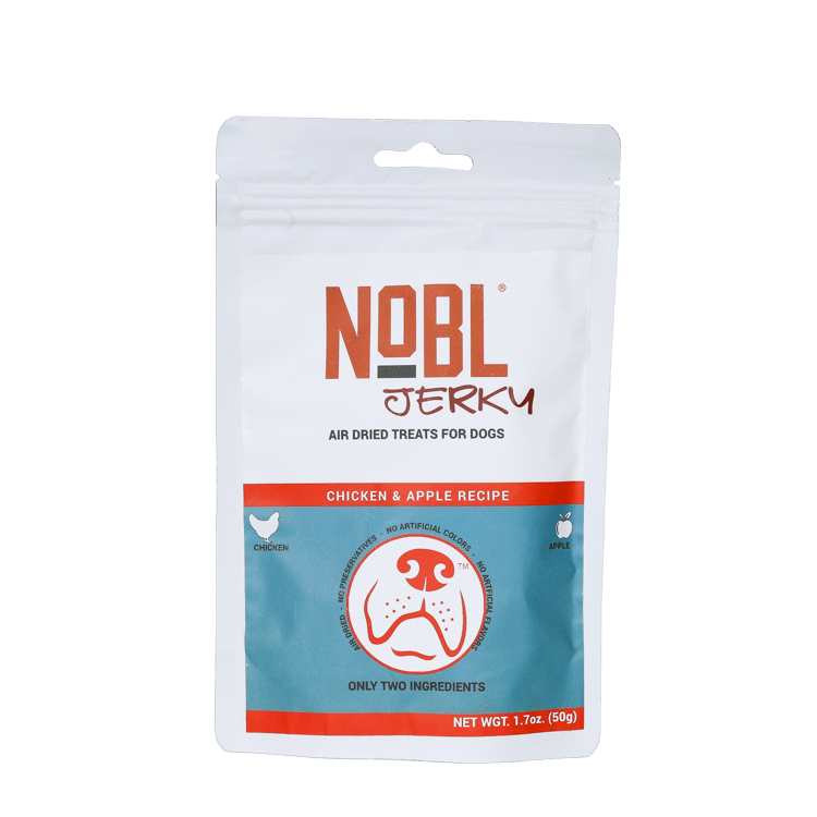 RETAIL ORDER NOBL Air-Dried Jerky Treats - Individual Bag - NOBL Foods